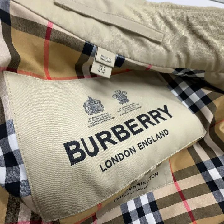 Burberry Burberry SS22 Double-Breasted Trench Coat 0079 Size S / US 4 / IT 40 - 6 Thumbnail