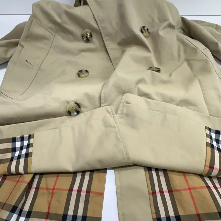 Burberry Burberry SS22 Double-Breasted Trench Coat 0079 Size S / US 4 / IT 40 - 8 Thumbnail