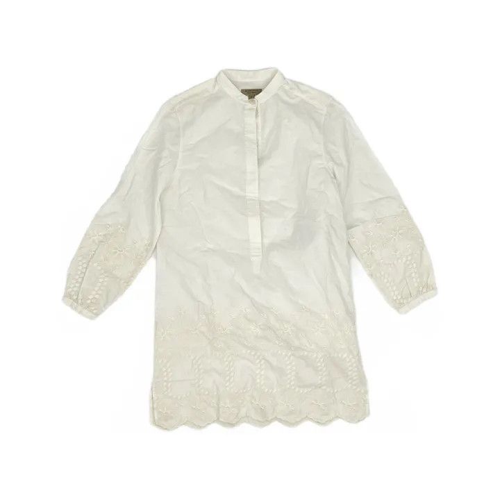 Burberry Burberry Casual Solid Long Sleeve Dress 0079 Size S / US 4 / IT 40 - 2 Thumbnail