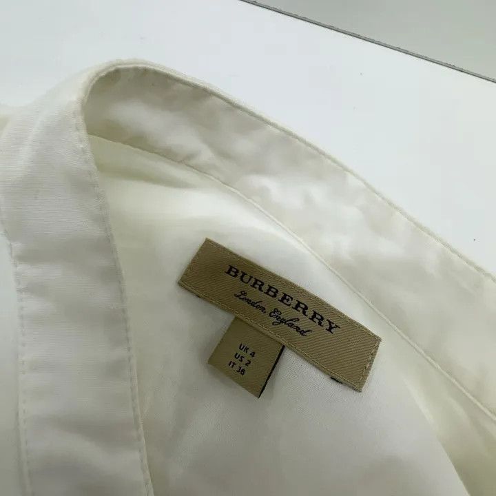 Burberry Burberry Casual Solid Long Sleeve Dress 0079 Size S / US 4 / IT 40 - 4 Thumbnail
