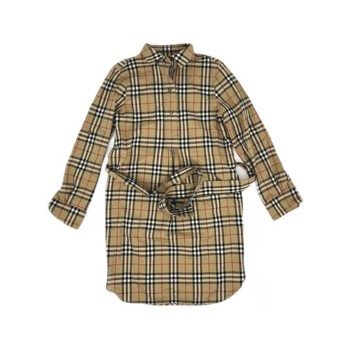 Burberry Burberry Vintage Check Cotton Dress for Women 0079 Size S / US 4 / IT 40 - 2 Thumbnail