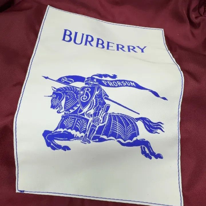 Burberry Burberry Red Plaid High Neck Long Sleeve Jacket 0079 Size S / US 4 / IT 40 - 7 Thumbnail