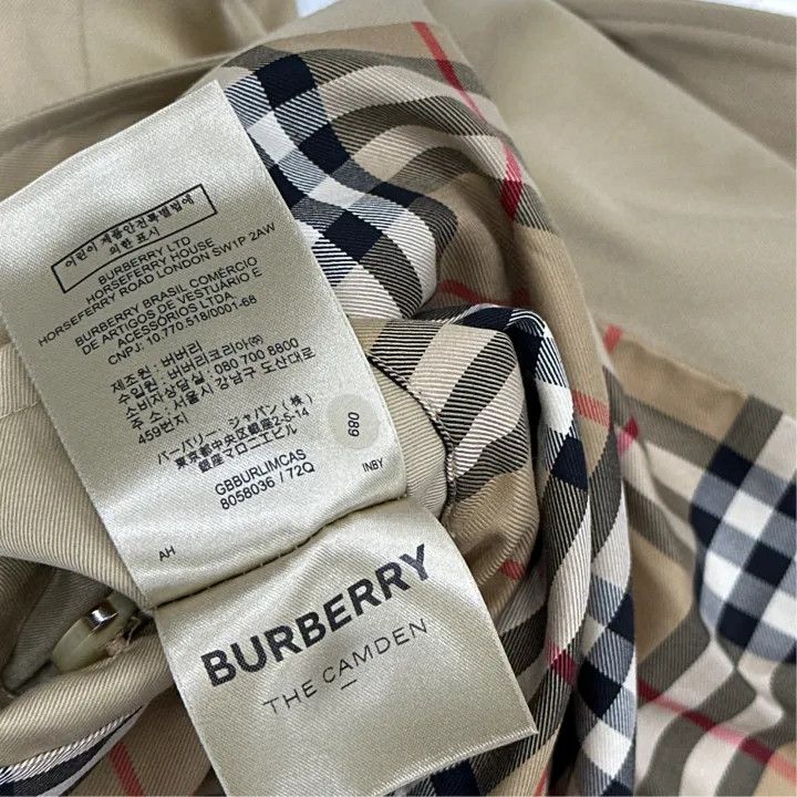 Burberry Burberry Casual Long Sleeve Trench Coat 0079 Size S / US 4 / IT 40 - 4 Thumbnail
