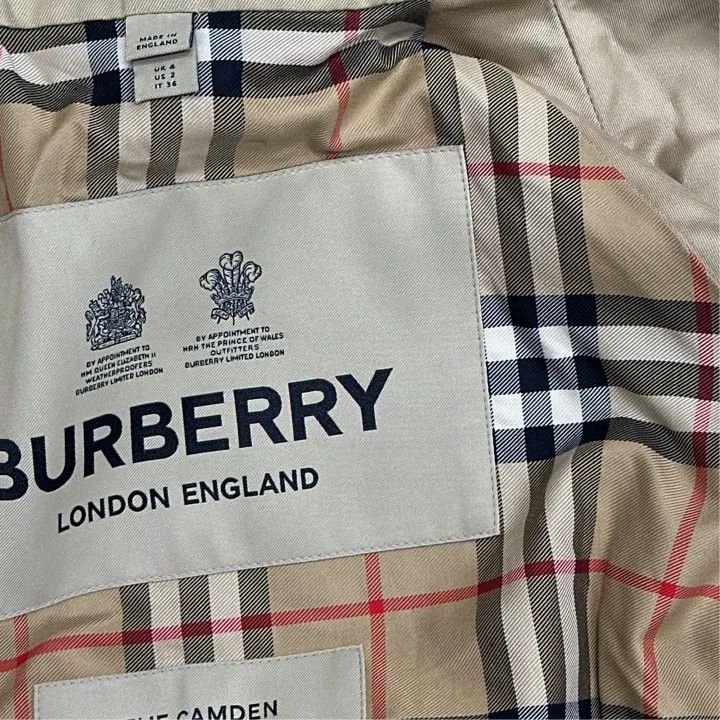 Burberry Burberry Casual Long Sleeve Trench Coat 0079 Size S / US 4 / IT 40 - 3 Thumbnail