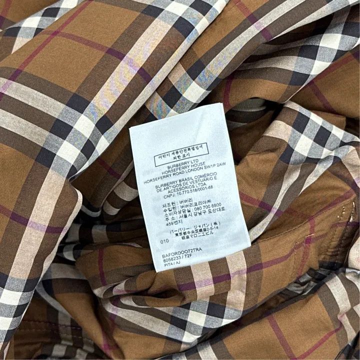 Burberry Burberry FW22 Long Plaid Overcoat for Women 0079 Size S / US 4 / IT 40 - 2 Thumbnail