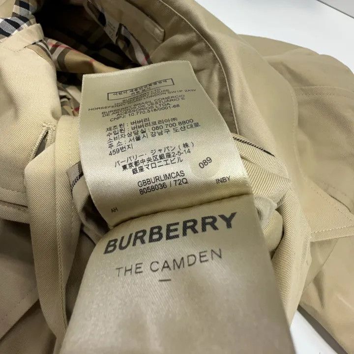 Burberry Burberry Women's Casual Long Sleeve Trench Coat 0079 Size S / US 4 / IT 40 - 5 Thumbnail