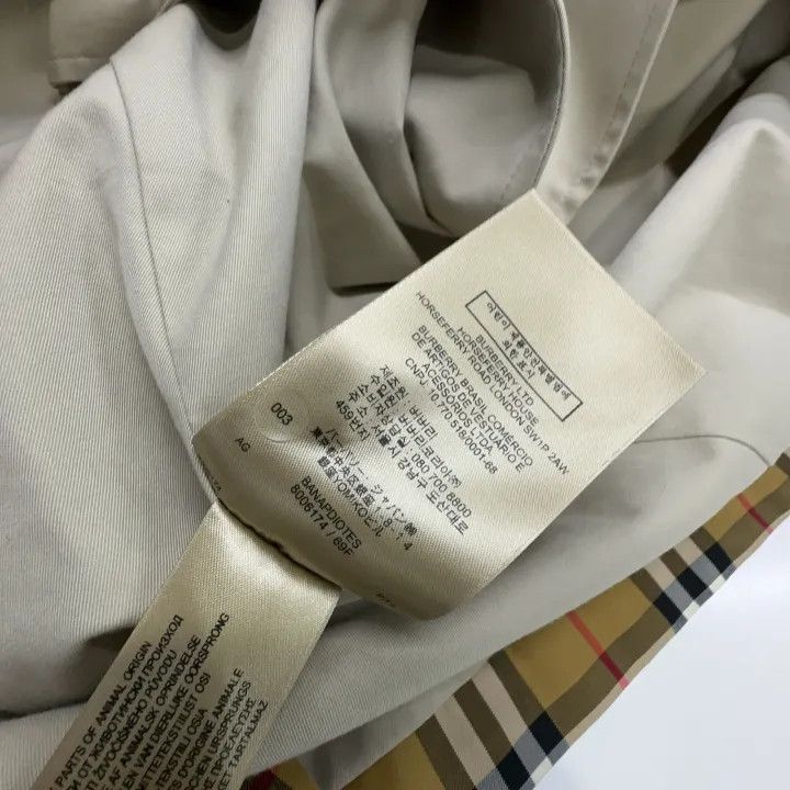 Burberry Burberry Color Block Long Coat for Women 0079 Size S / US 4 / IT 40 - 4 Thumbnail