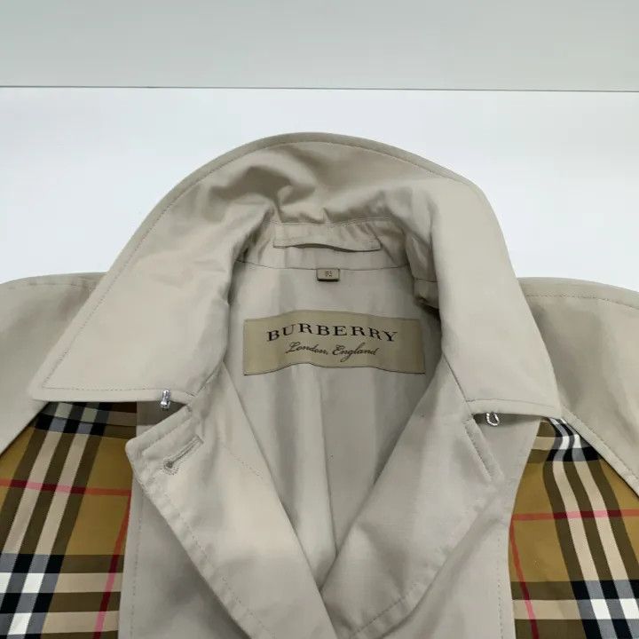 Burberry Burberry Color Block Long Coat for Women 0079 Size S / US 4 / IT 40 - 7 Thumbnail