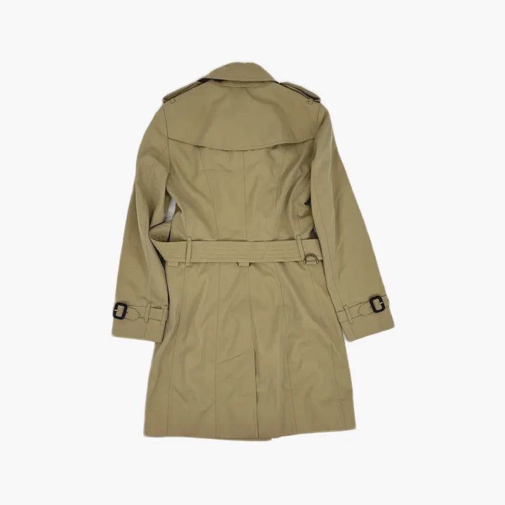 Burberry Burberry Honey Double-Breasted Trench Coat 0079 Size S / US 4 / IT 40 - 3 Thumbnail