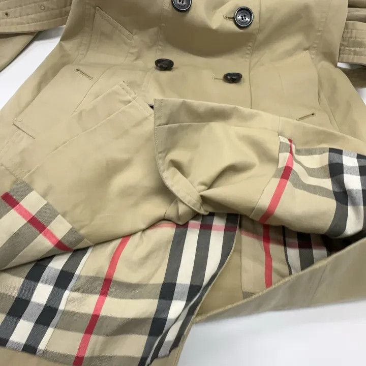 Burberry Burberry Honey Double-Breasted Trench Coat 0079 Size S / US 4 / IT 40 - 8 Thumbnail