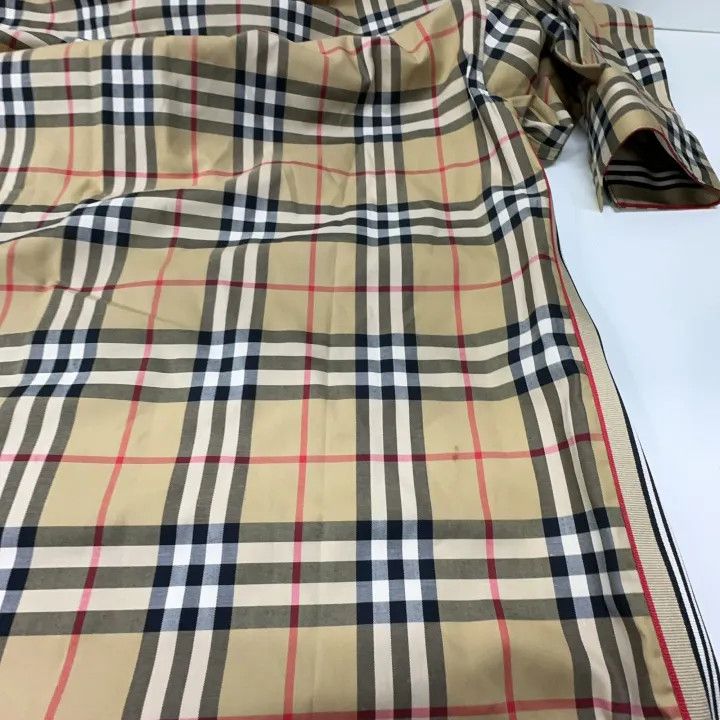 Burberry Burberry Beige Check Long Sleeve Button-Up Shirt 0079 Size S / US 4 / IT 40 - 14 Thumbnail