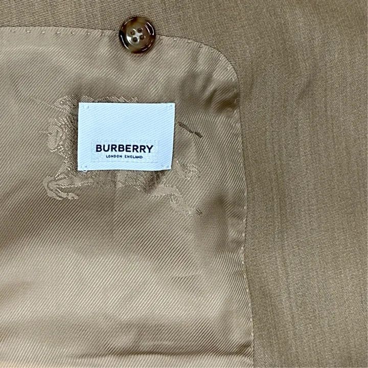 Burberry Burberry SS23 Long Sleeve Blazer in Camel 0079 Size S / US 4 / IT 40 - 6 Thumbnail