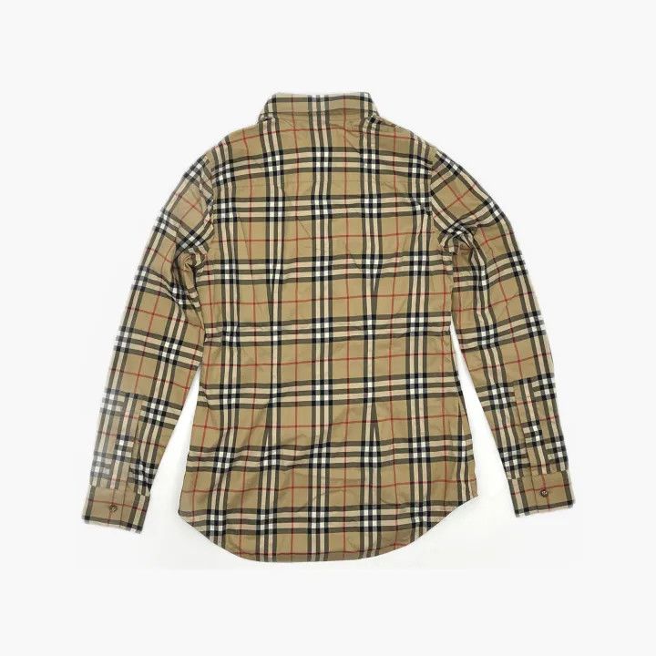 Burberry Burberry Plaid Long Sleeve Cotton Shirt for Women 0079 Size S / US 4 / IT 40 - 3 Thumbnail