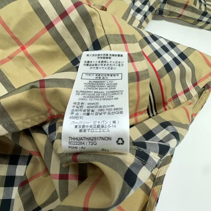Burberry Burberry Plaid Long Sleeve Cotton Shirt for Women 0079 Size S / US 4 / IT 40 - 5 Thumbnail