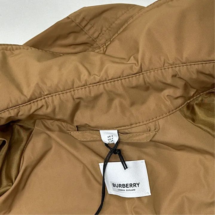 Burberry Burberry Hooded Double Breasted Coat in Camel 0079 Size S / US 4 / IT 40 - 3 Thumbnail