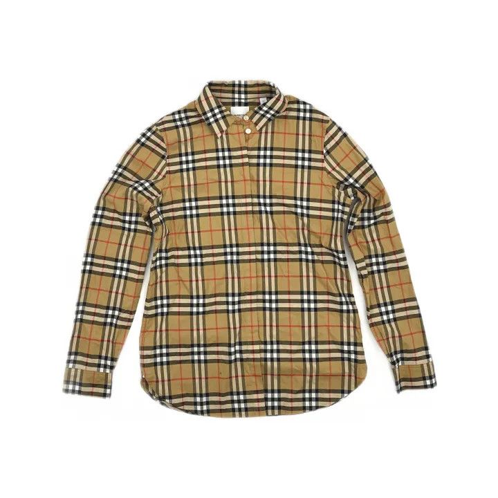Burberry Burberry Checkered Casual Long Sleeve Shirt 0079 Size S / US 4 / IT 40 - 2 Thumbnail