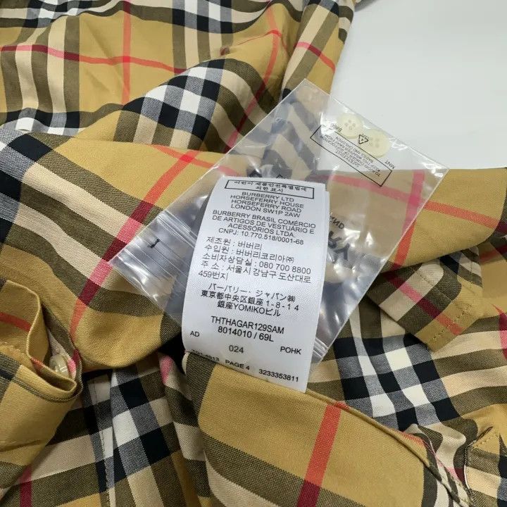 Burberry Burberry Checkered Casual Long Sleeve Shirt 0079 Size S / US 4 / IT 40 - 4 Thumbnail