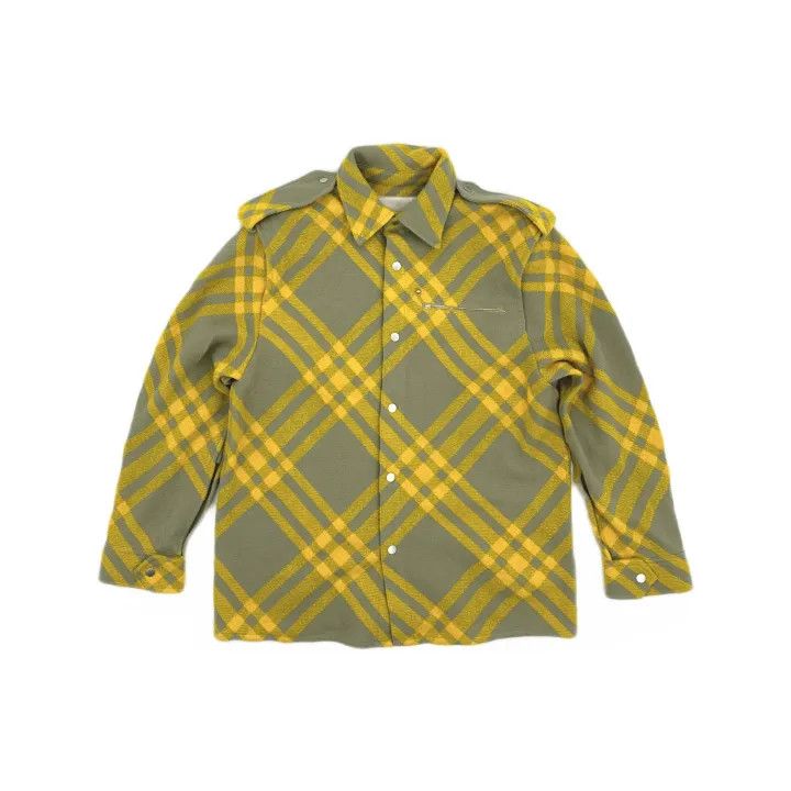 Burberry Burberry Color Block Long Sleeve Shirt for Women 0079 Size S / US 4 / IT 40 - 2 Thumbnail