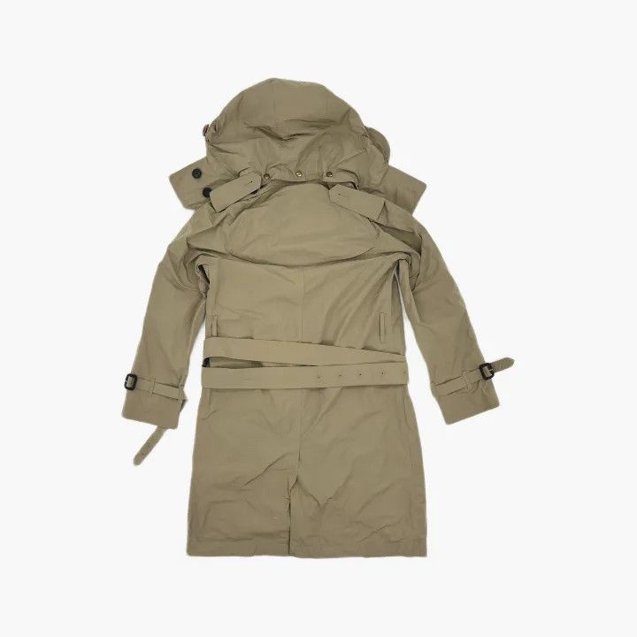 Burberry Burberry Beige Double-Breasted Long Trench Coat 0079 Size S / US 4 / IT 40 - 3 Thumbnail
