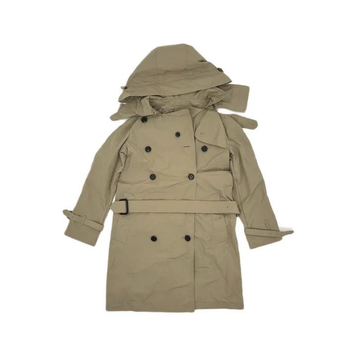Burberry Burberry Beige Double-Breasted Long Trench Coat 0079 Size S / US 4 / IT 40 - 2 Thumbnail