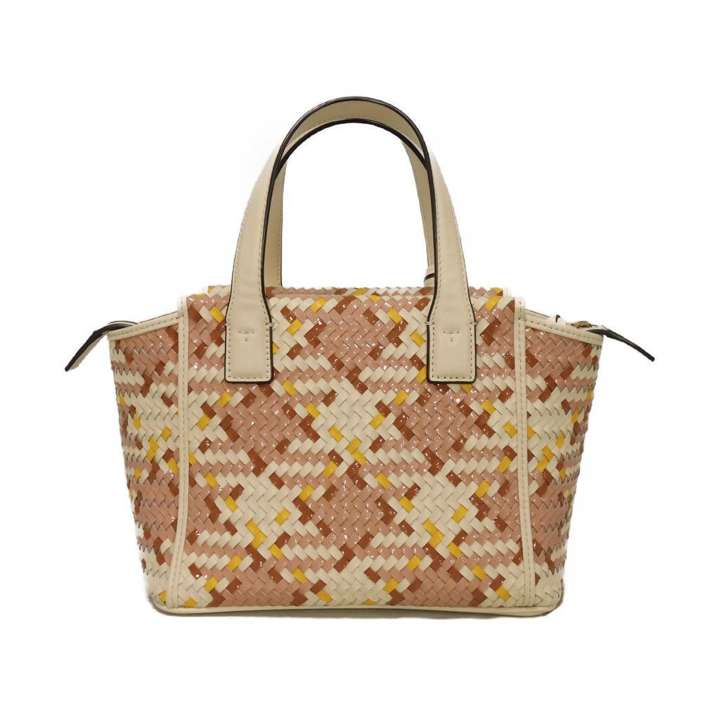 Tory Burch Tory Burch Tory Burch T Monogram Patented Leather 2way Bag Leather Handbag 82391 Size ONE SIZE - 4 Thumbnail