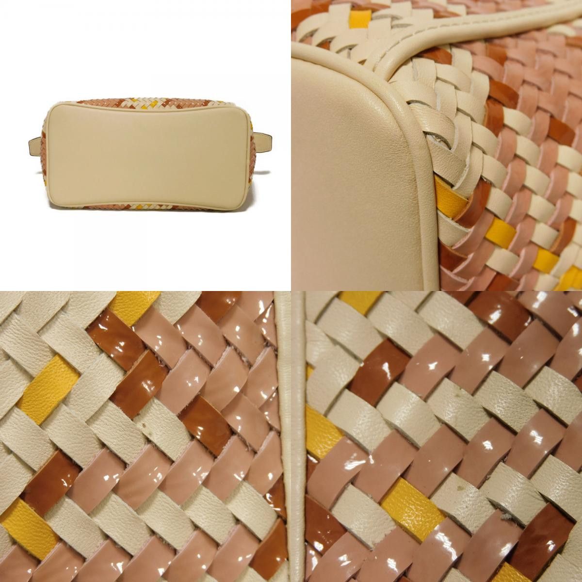 Tory Burch Tory Burch Tory Burch T Monogram Patented Leather 2way Bag Leather Handbag 82391 Size ONE SIZE - 18 Thumbnail
