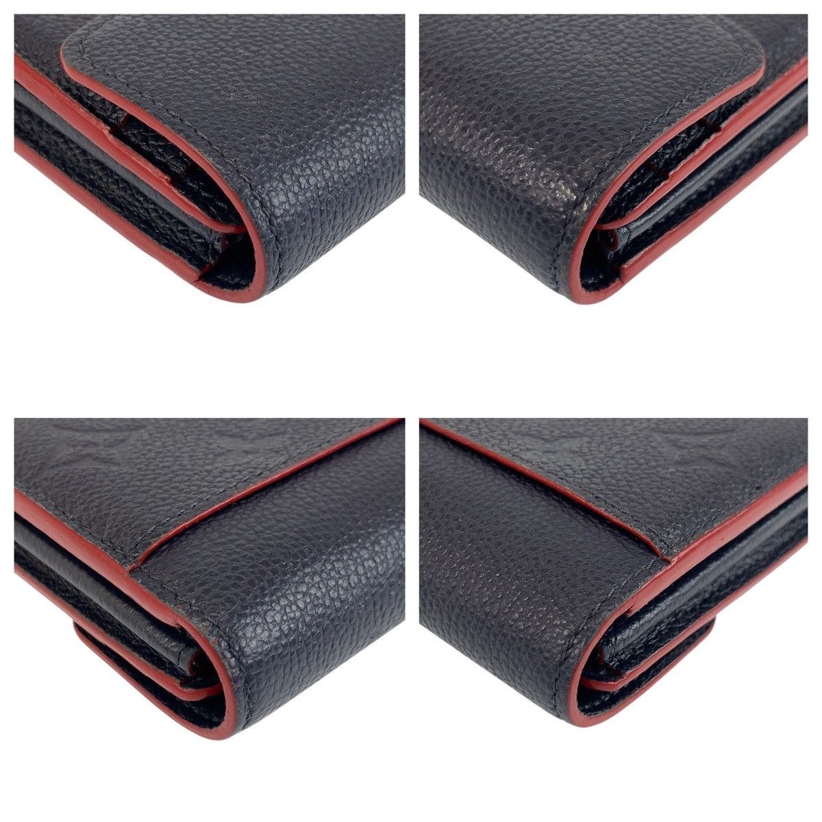 Louis Vuitton Louis Vuitton Louis Vuitton Portefeuille Sarah Monogram Empreinte Long Wallet Leather Long Wallet M62125 DUTY FREE for USA Size ONE SIZE - 4 Thumbnail