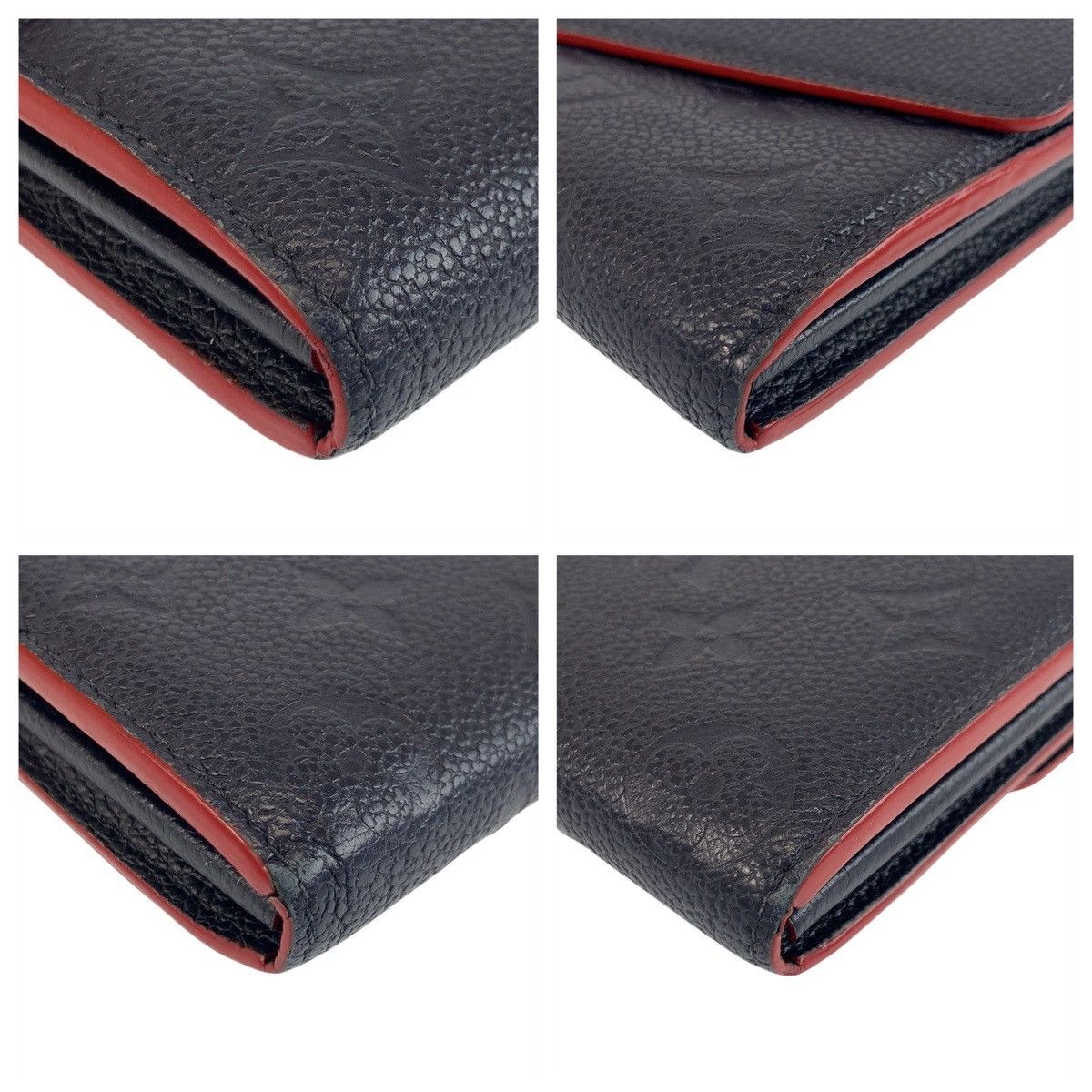 Louis Vuitton Louis Vuitton Louis Vuitton Portefeuille Sarah Monogram Empreinte Long Wallet Leather Long Wallet M62125 DUTY FREE for USA Size ONE SIZE - 3 Thumbnail