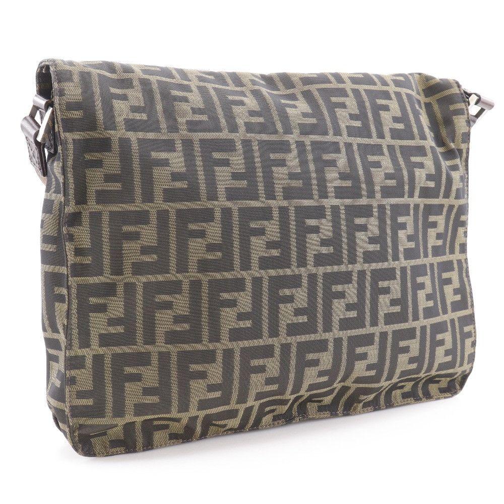 Fendi Fendi Fendi Zucca Nylon Canvas Shoulder Bag Canvas Crossbody Bag Size ONE SIZE - 3 Thumbnail