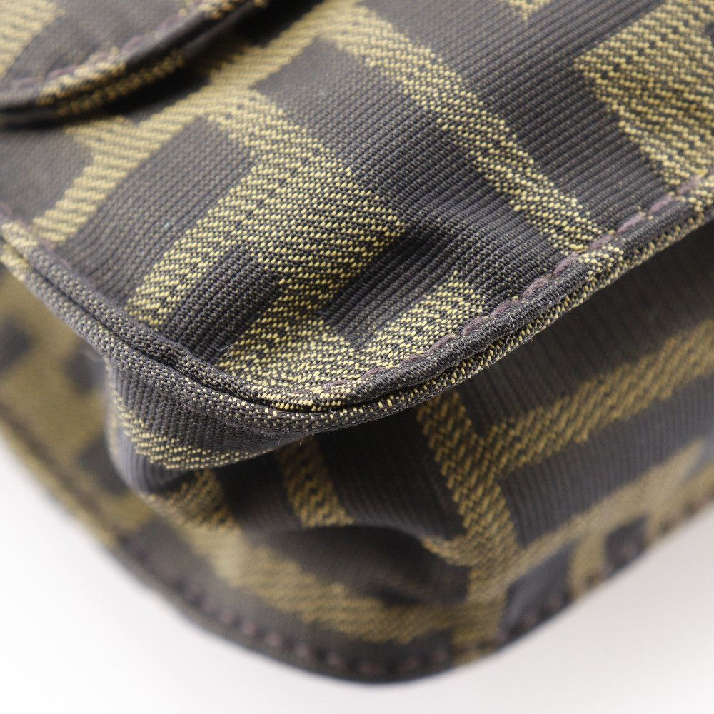 Fendi Fendi Fendi Zucca Nylon Canvas Shoulder Bag Canvas Crossbody Bag Size ONE SIZE - 4 Thumbnail