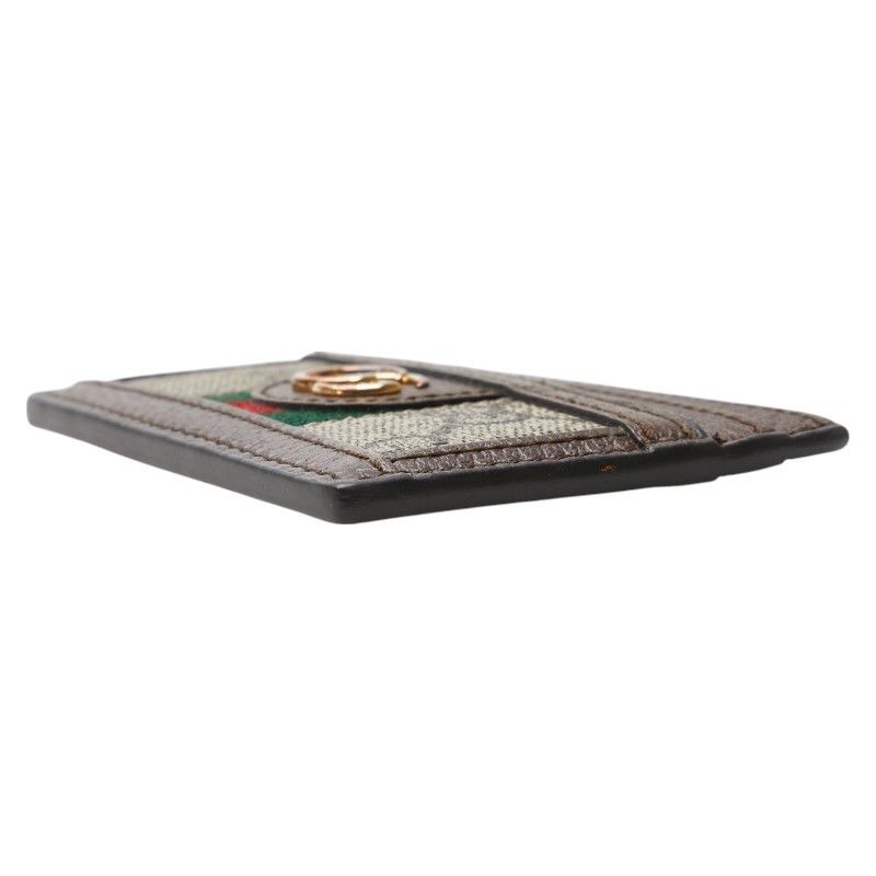 Gucci Gucci Gucci Ophidia GG Supreme Card Case Leather Card Case 523159 DUTY FREE for USA Size ONE SIZE - 5 Thumbnail
