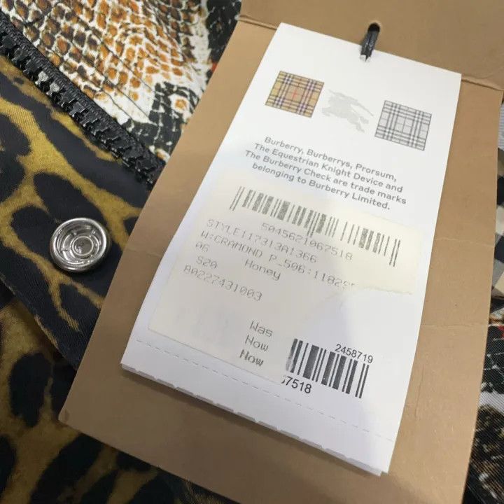 Burberry Burberry Leopard Print Long Hooded Coat 0079 Size S / US 4 / IT 40 - 6 Thumbnail