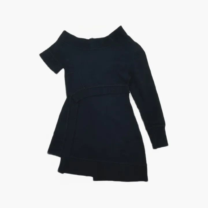 Burberry Burberry Stylish Irregular Dress in Solid Color 0079 Size S / US 4 / IT 40 - 3 Thumbnail