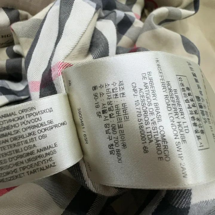 Burberry Burberry Beige Long Sleeve Double-Breasted Coat 0079 Size S / US 4 / IT 40 - 5 Thumbnail