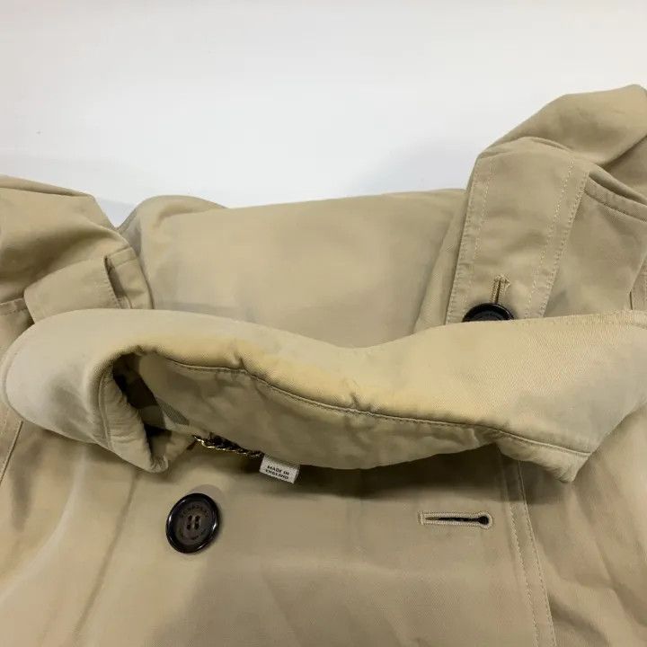 Burberry Burberry Beige Long Sleeve Double-Breasted Coat 0079 Size S / US 4 / IT 40 - 7 Thumbnail