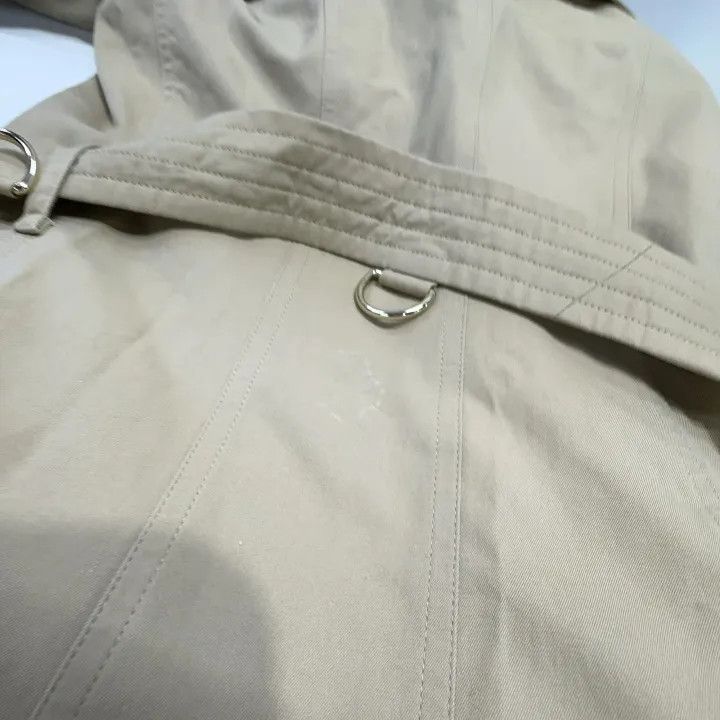 Burberry Burberry Beige Double-Breasted Trench Coat for Women 0079 Size S / US 4 / IT 40 - 8 Thumbnail