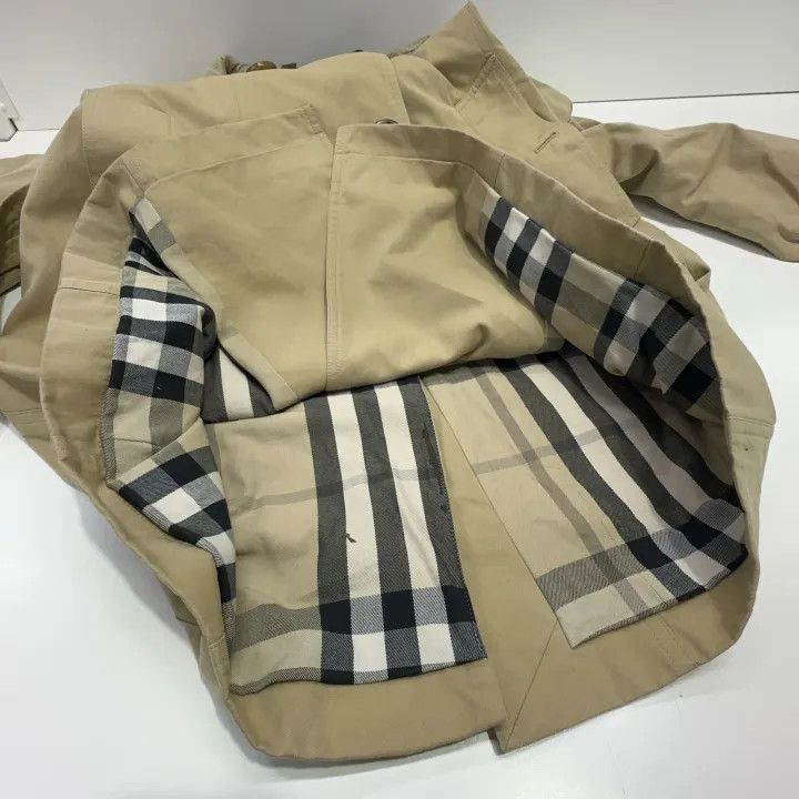 Burberry Burberry Beige Double-Breasted Trench Coat for Women 0079 Size S / US 4 / IT 40 - 7 Thumbnail