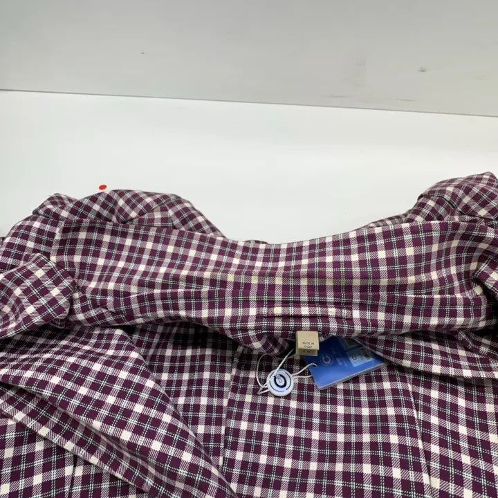 Burberry Burberry Brown Check Pattern Long Sleeve Jacket 0079 Size S / US 4 / IT 40 - 6 Thumbnail