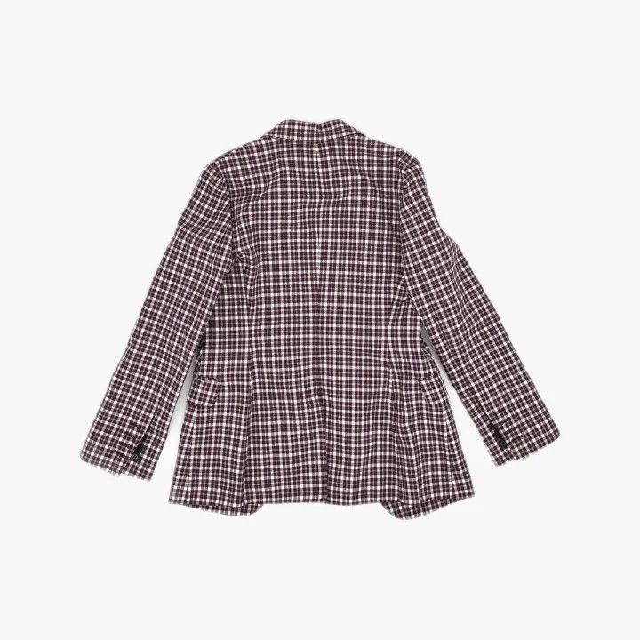 Burberry Burberry Brown Check Pattern Long Sleeve Jacket 0079 Size S / US 4 / IT 40 - 3 Thumbnail