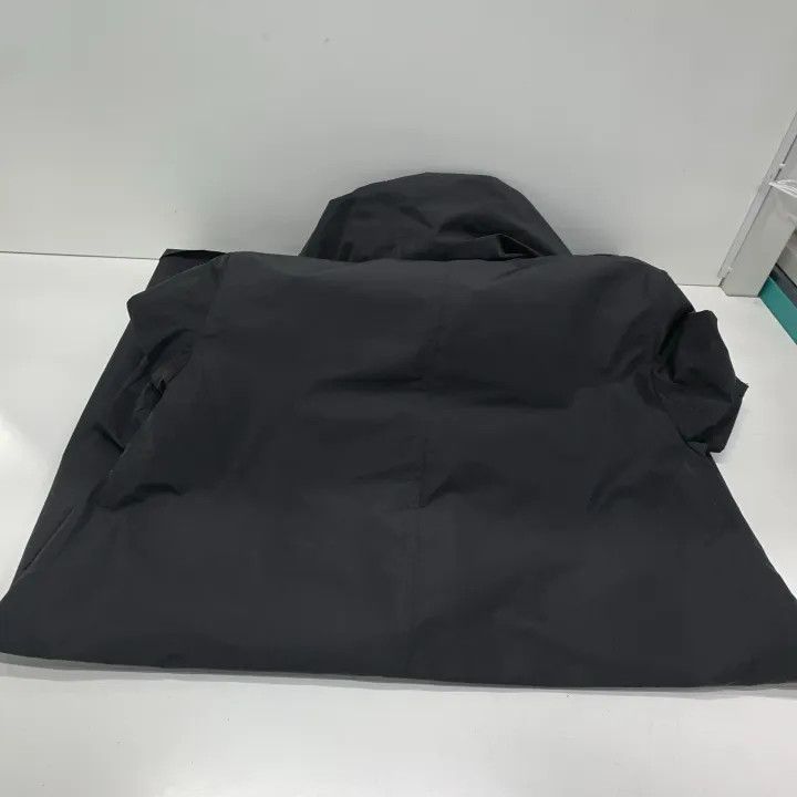 Burberry Burberry Black Logo Print Hooded Jacket 0079 Size S / US 4 / IT 40 - 6 Thumbnail