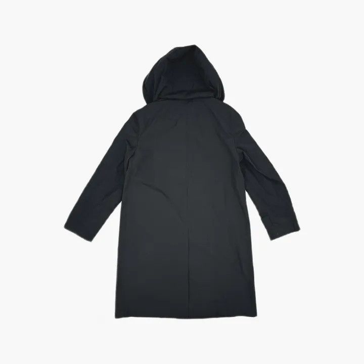 Burberry Burberry Black Logo Print Hooded Jacket 0079 Size S / US 4 / IT 40 - 3 Thumbnail