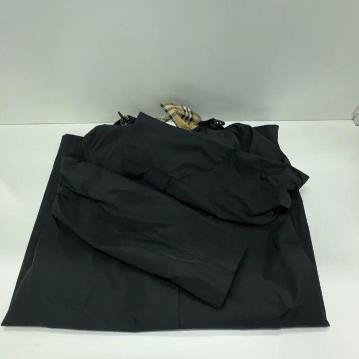 Burberry Burberry Black Logo Print Hooded Jacket 0079 Size S / US 4 / IT 40 - 7 Thumbnail
