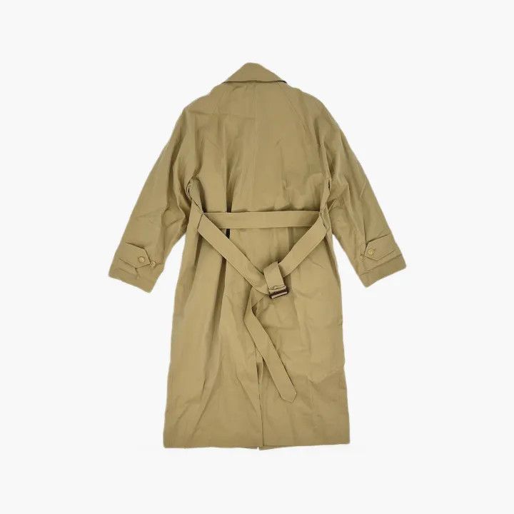 Burberry Burberry Casual Solid Color Single-Breasted Trench Coat 0079 Size S / US 4 / IT 40 - 3 Thumbnail