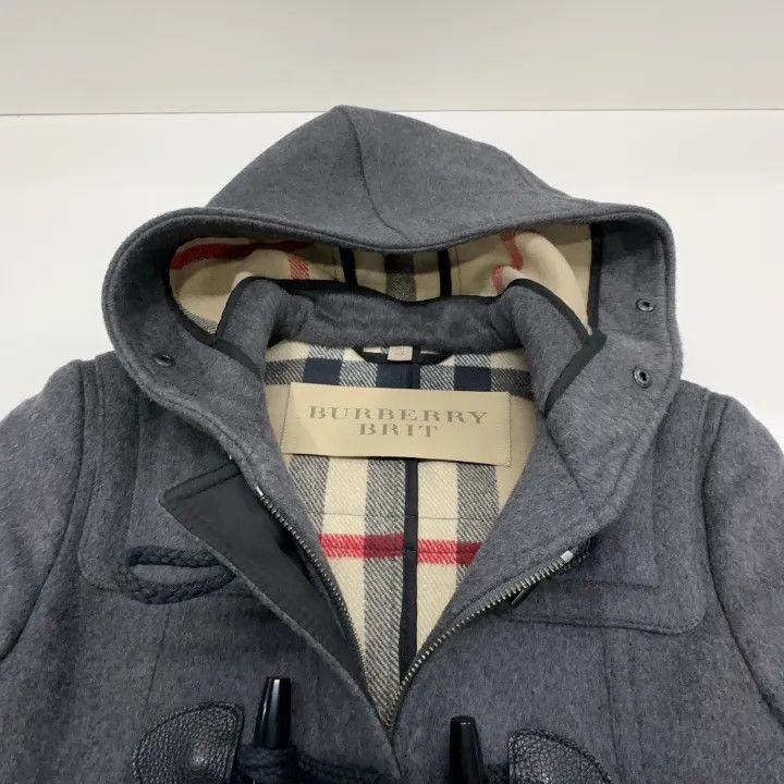 Burberry Burberry Stylish Hooded Jacket in Gray 0079 Size S / US 4 / IT 40 - 7 Thumbnail