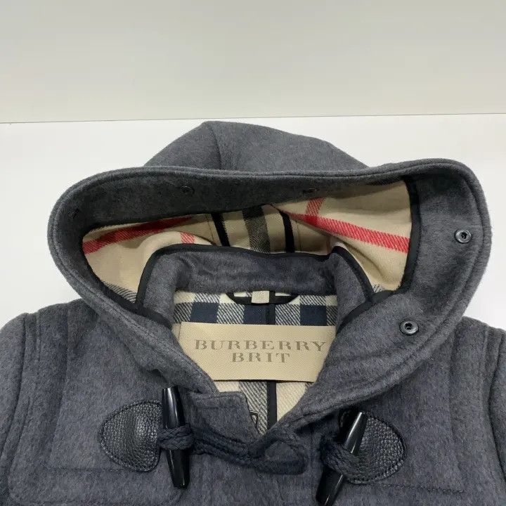 Burberry Burberry Stylish Hooded Jacket in Gray 0079 Size S / US 4 / IT 40 - 6 Thumbnail