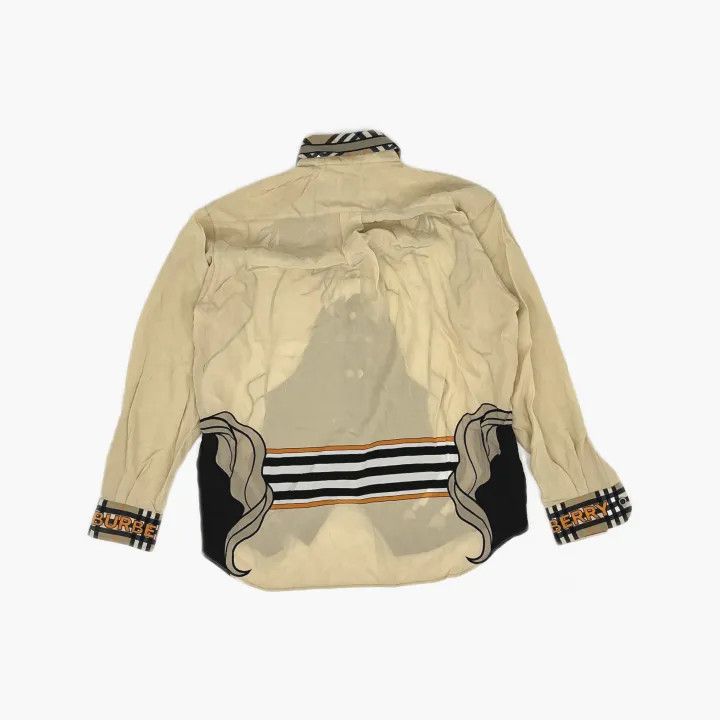 Burberry Burberry Casual Fashion Long Sleeve Shirt 0079 Size S / US 4 / IT 40 - 3 Thumbnail
