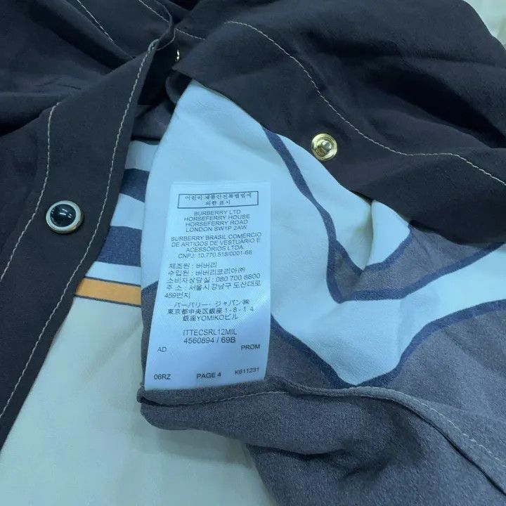 Burberry Burberry Casual Fashion Long Sleeve Shirt 0079 Size S / US 4 / IT 40 - 5 Thumbnail