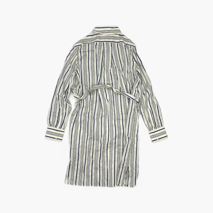Burberry Burberry Striped Long Sleeve Dress for Women 0079 Size S / US 4 / IT 40 - 3 Thumbnail