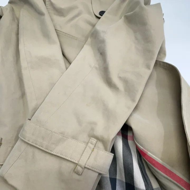 Burberry Burberry Beige Double Breasted Trench Coat 0079 Size S / US 4 / IT 40 - 11 Thumbnail