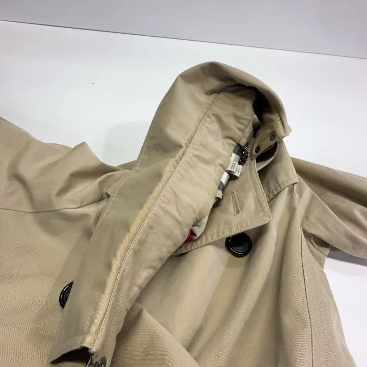 Burberry Burberry Beige Double Breasted Trench Coat 0079 Size S / US 4 / IT 40 - 8 Thumbnail